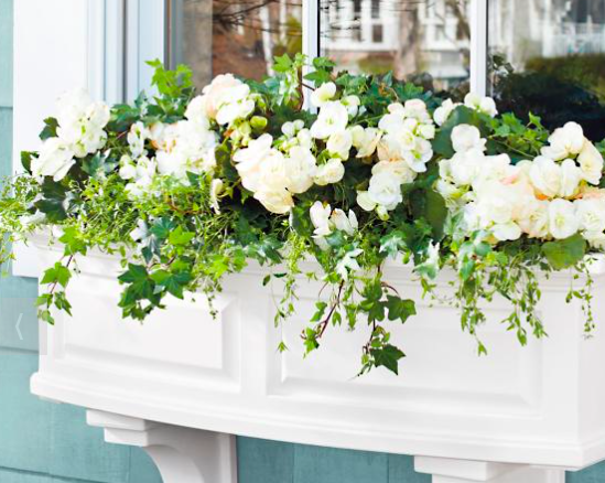 How To Install Faux Flowers in Window Box