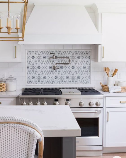 What Backsplash Looks Best With White Cabinets: Pictures to Show All ...