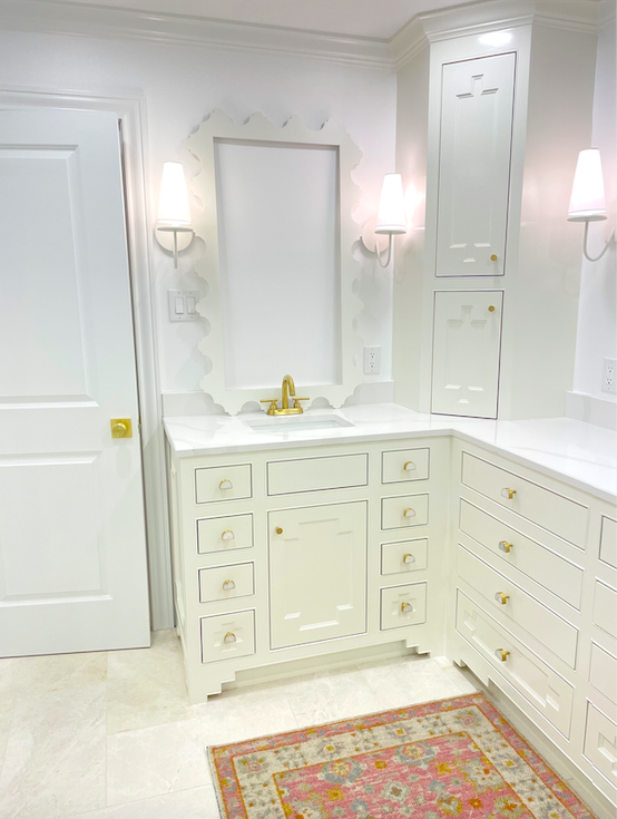 luxury master bathroom cabinet designs