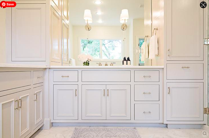 Corner Bathroom Cabinet Designs - Home Loves Design