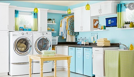 storage solutions laundry room