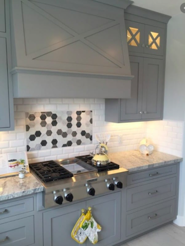 kitchen cabinets in gray behr paint
