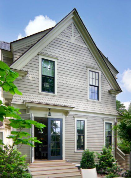 gray exterior house paint color