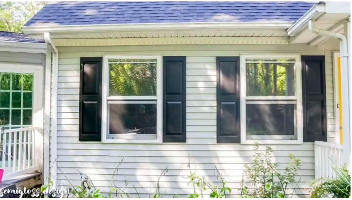 Exact black paint color for exterior shutters