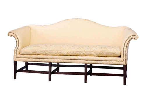 chippendale sofa down cushion