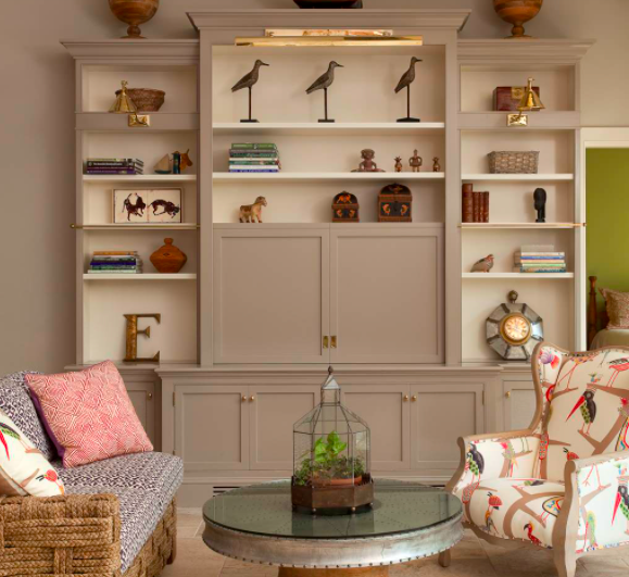 how to decorate entertainment center