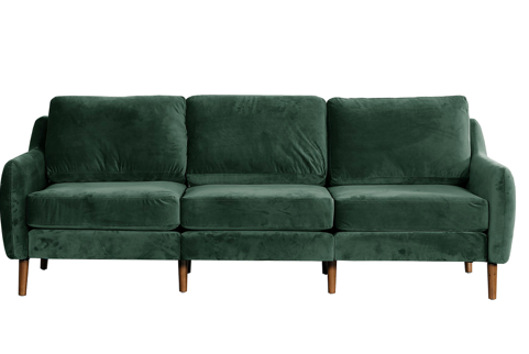 emerald green sofa leon sofa