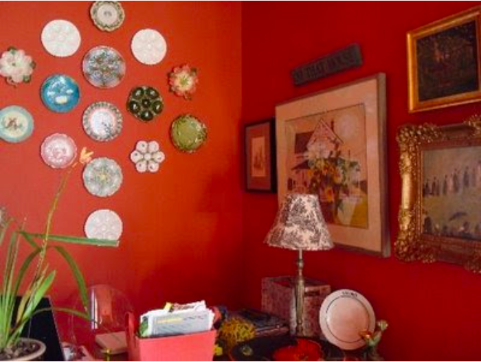 oyster plate wall inspiration