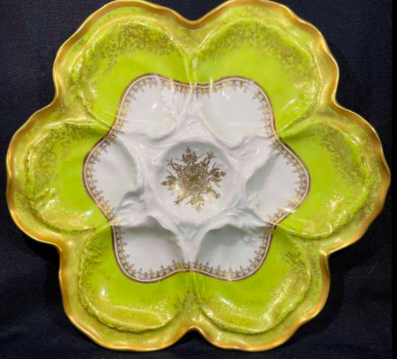 French oyster plate